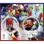 Stamps Olympic Games in Vancouver 2010 Champions Tobogganing Set 8 sheets